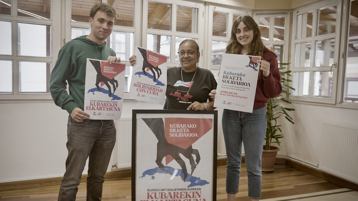 Kubara bidaltzeko oinarrizko produktuen bilketa egingo dute EHKSk eta IASek, Euskadi-Cuba elkartearekin batera Amurrion eta Laudion