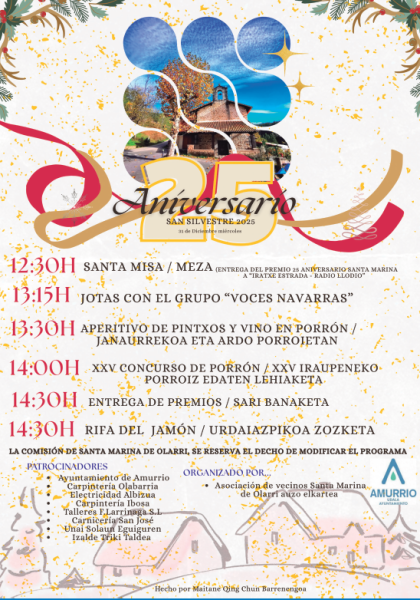 San Rokeko San Silvestre jaia