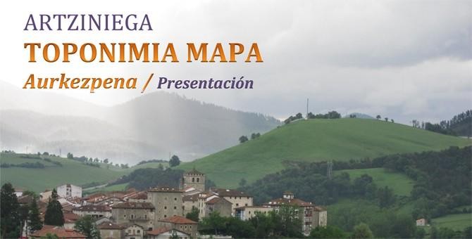 Bihar aurkeztuko dute Artziniegako mapa topografiko-toponimiko berria