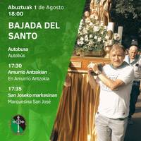 San Rokeren jaitsiera
