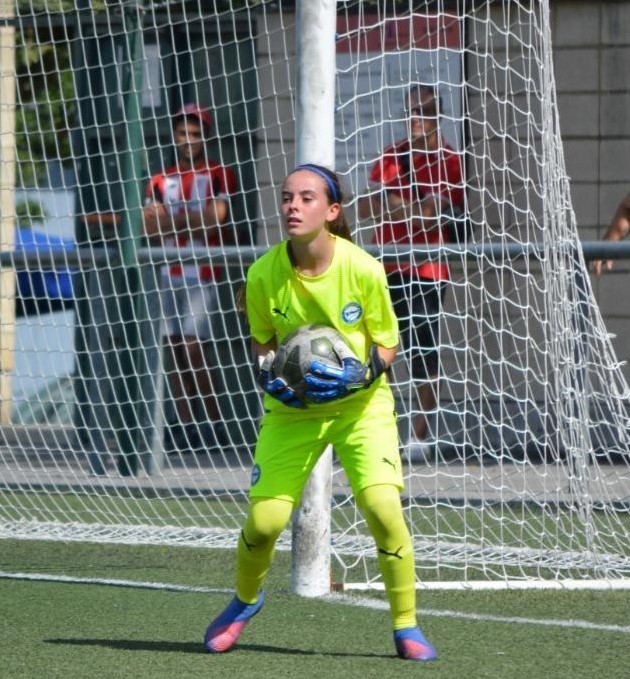 Sarai Gandarias Gordonek debuta egin du Alaves taldeko filialean 15 urterekin