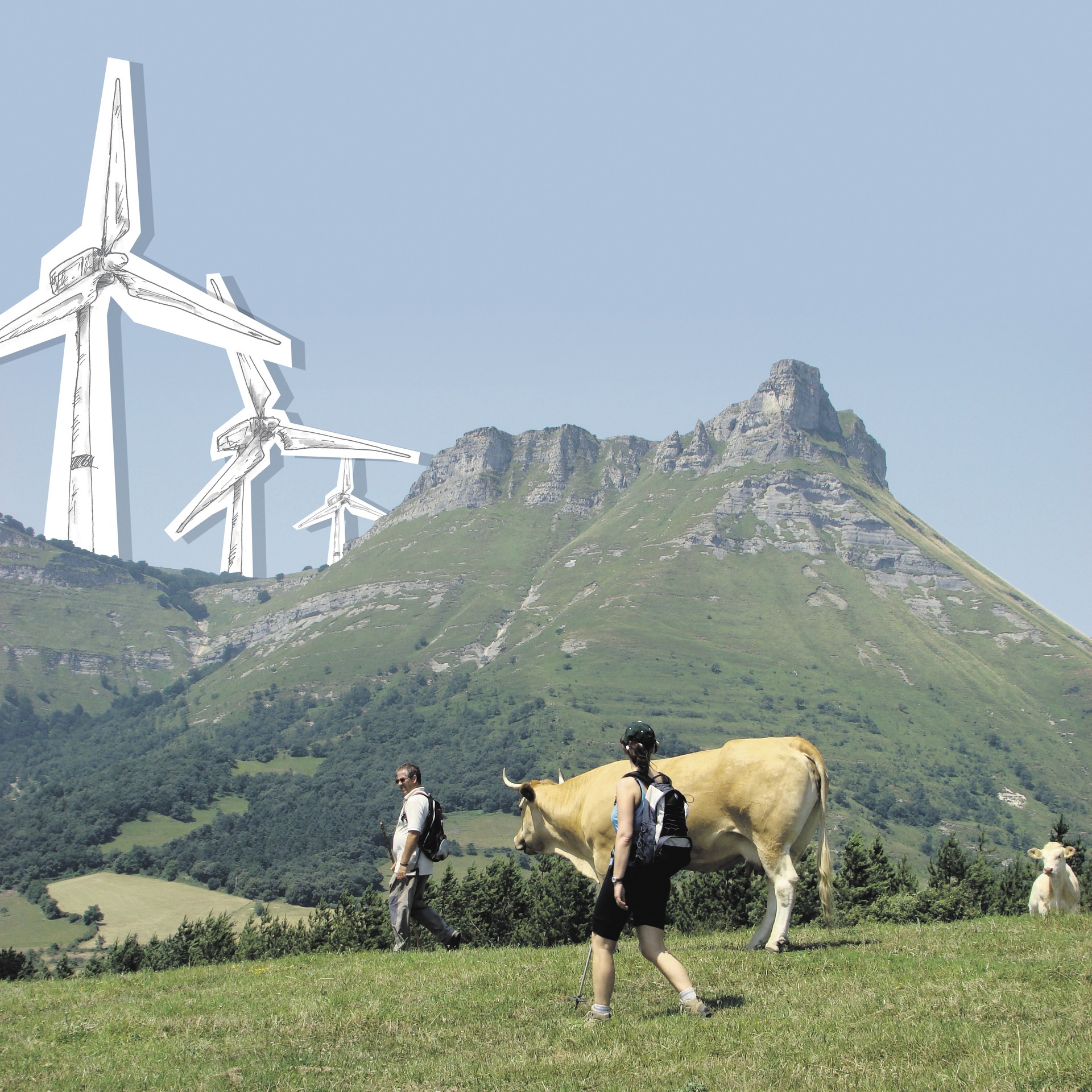 Parke eolikoen mehatxua berriro airean