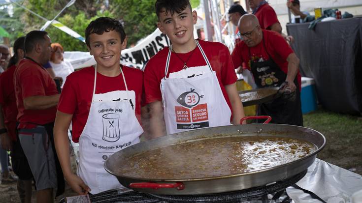 Paella txapelketak jarri zion zaporea asteartean Aretako Jaiei