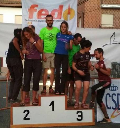 Ibone Sanchez eta Aaron Garmendia anai-arrebek irabazi zuten Espainiako Orientazio Txapelketa