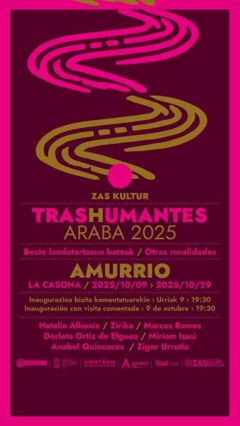 'Trashumantes' erakusketaren inaugurazioa