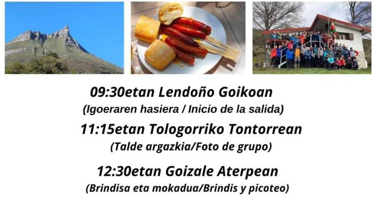 Urteari agurra Tologorrin