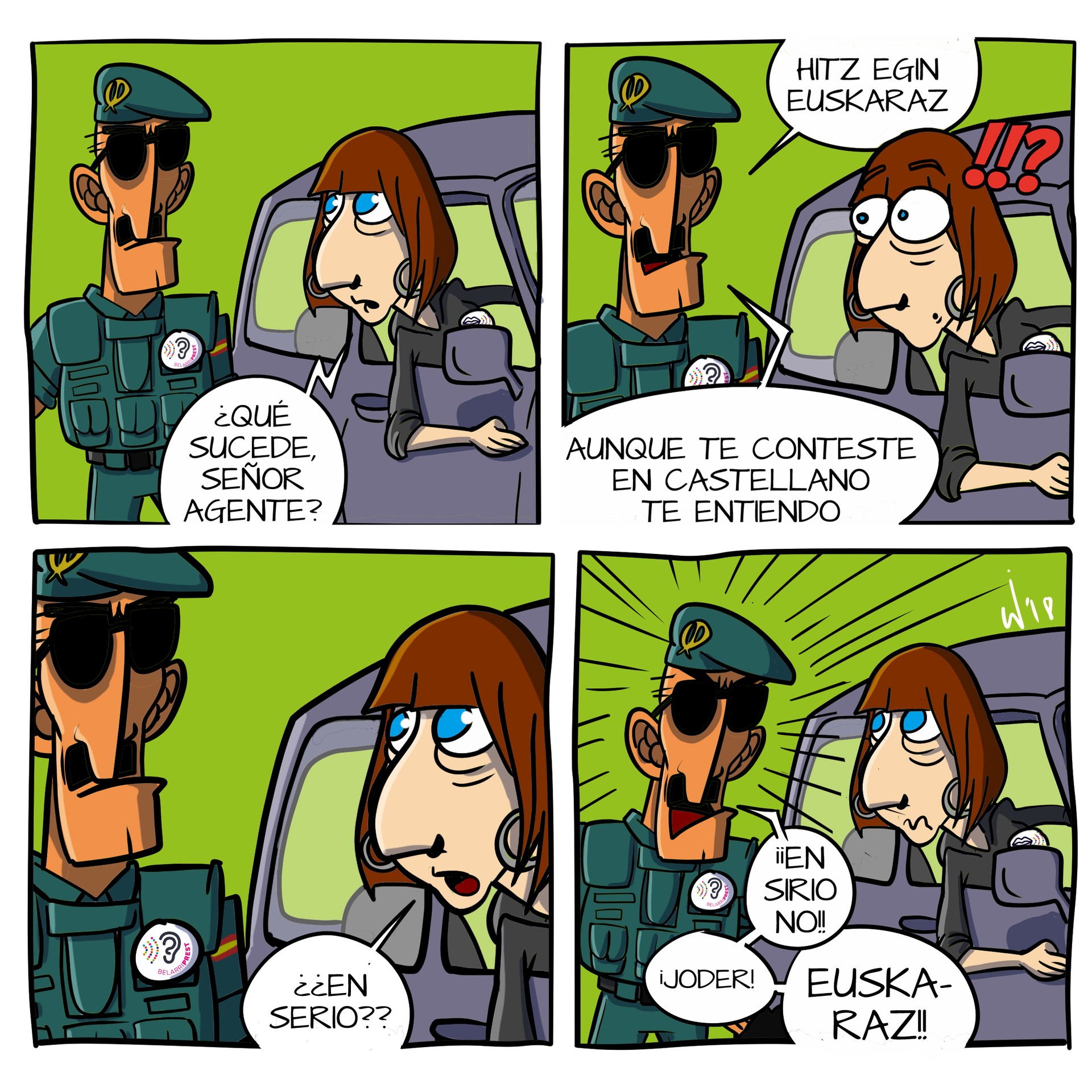 Hitz egin euskaraz! Serio!