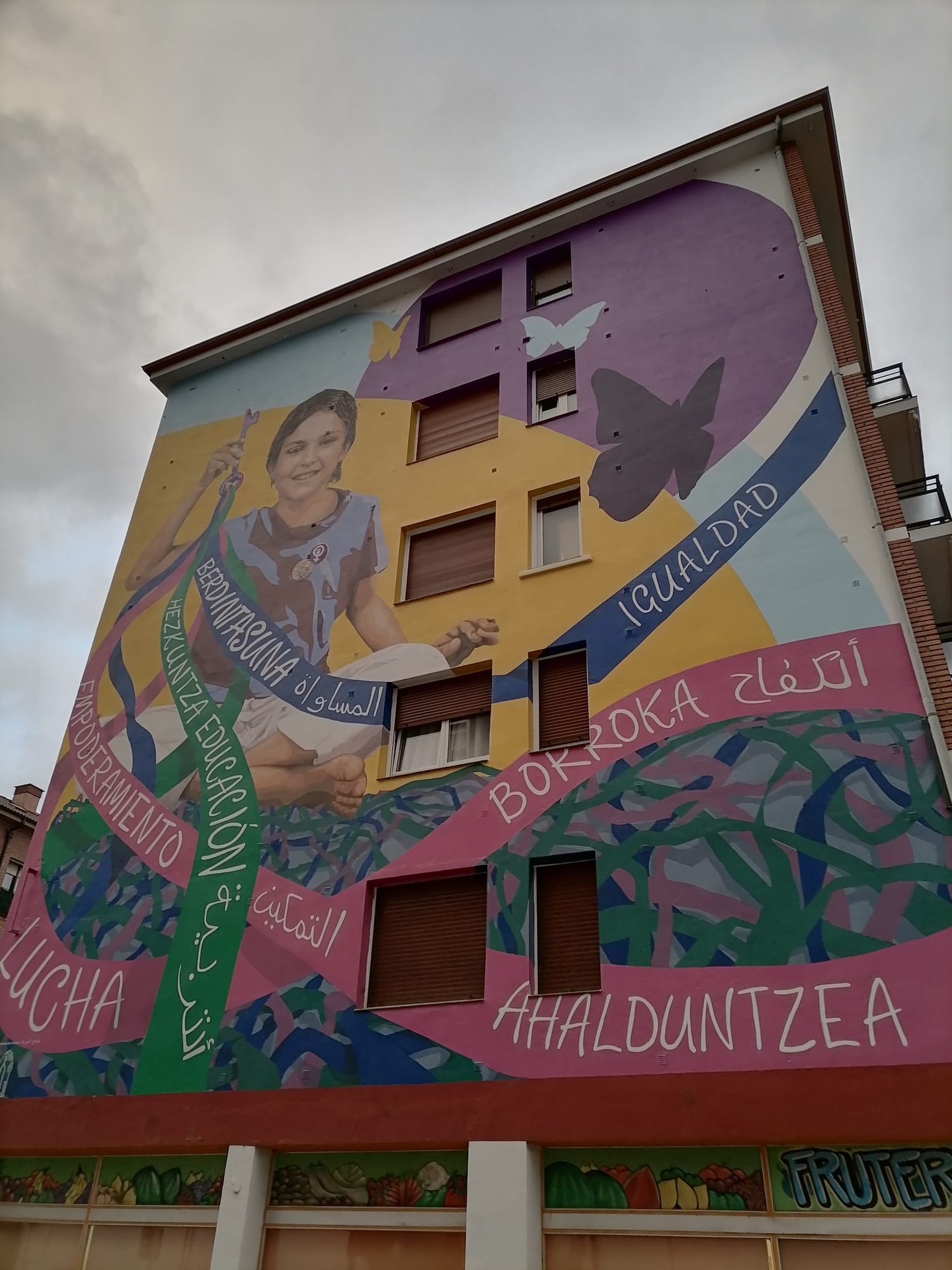 Amurriok 'Askatasunerako giltza' horma-irudiaren inaugurazioarekin ospatuko du Azaroaren 25a