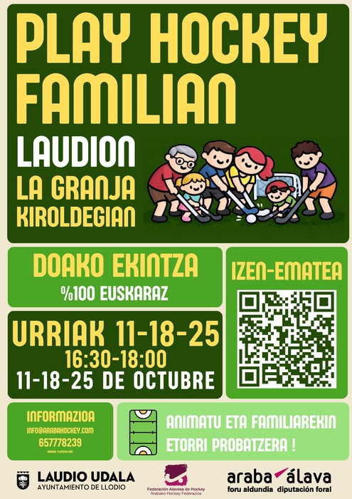 Play hockey familian
