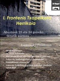 Frontenis txapelketa herrikoia antolatu du Laudioko Gazte Asanbladak