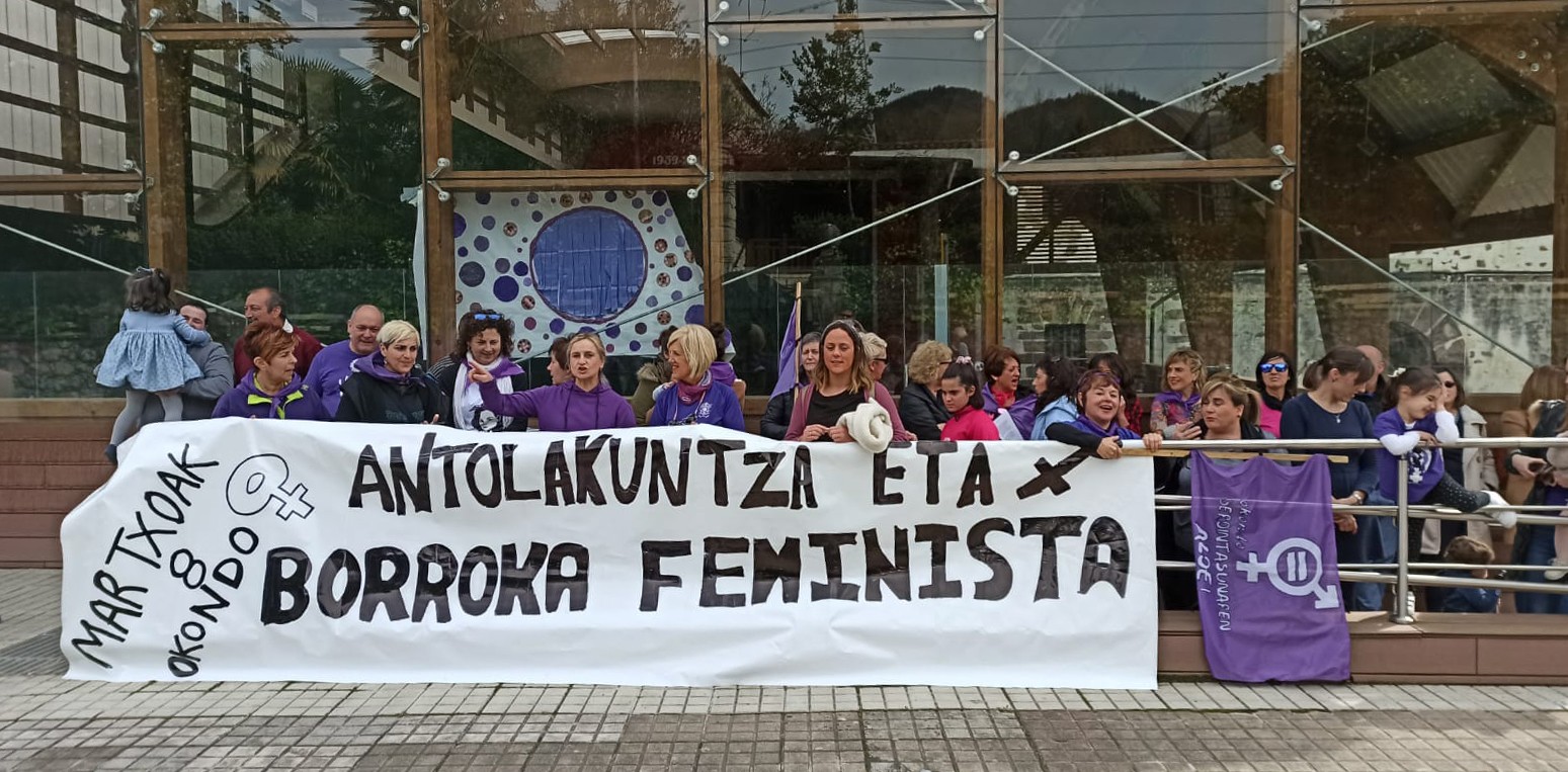 Berdintasunaren aldeko murala egiteko "ekimen parte hartzailea" abiatu dute Okondon