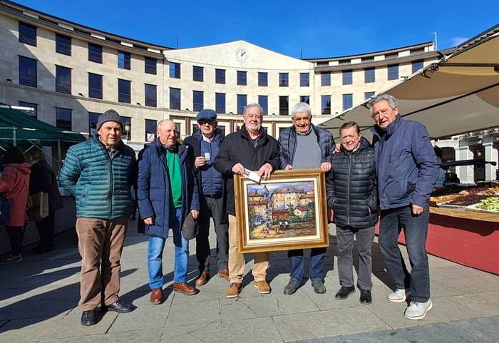 Manu Egurenek irabazi du Cosecha del 48 elkarteak zozkatutako koadroa