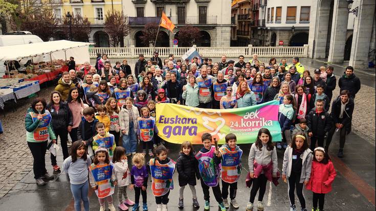 Urduñako auzo guztietara zabaldu dute euskara