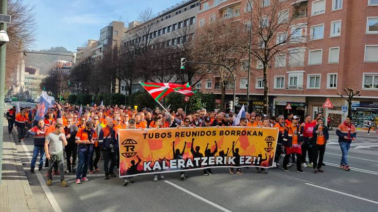 Tubos Reunidoseko sindikatuek ukatu dute hurrengo astean grebari buruzko bozketa deitu denik