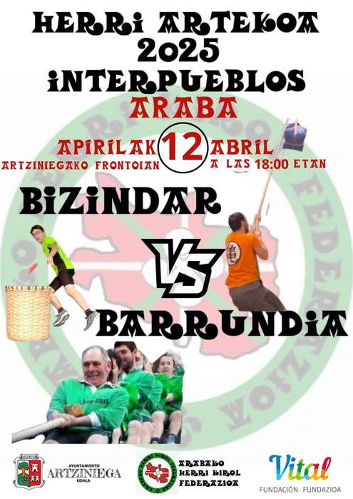 Arabako herri arteko erronka: Bizindar VS Barrundia