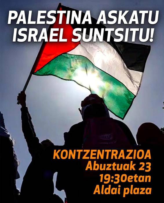 Palestina askatu, Israel suntsitu!