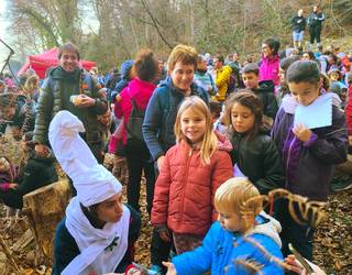 Mari Domingik familia andanaren bisita jaso du gaur Urduñan