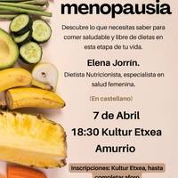 'Nutrizioa eta menopausia'