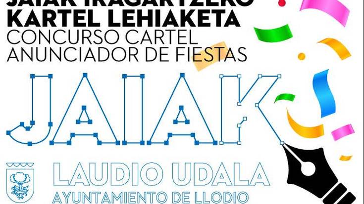 Laudioko jaietako 2026ko kartel lehiaketa abian da