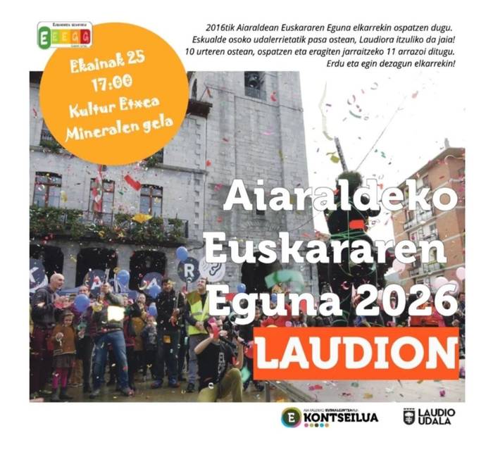 Aiaraldeko Euskararen Eguna antolatzeko bilera