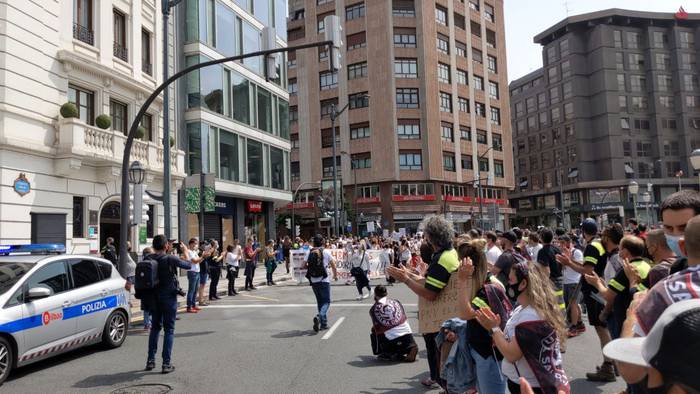 Langile batasunak Bilboko ka 25 1622206487289