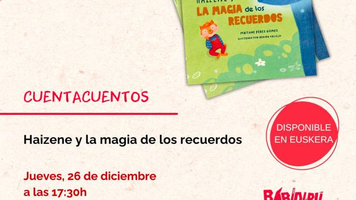 Maitane Perez Gomezen ipuinaren aurkezpena