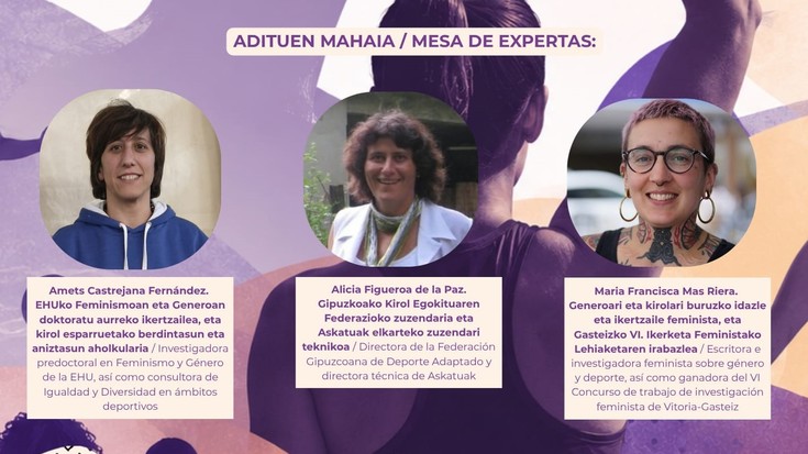 Aiaraldeak 2026ko Berdintasun Topaketa egingo du Amurrion, kirolaren, emakume kirolarien eta ahalduntze feministaren inguruan