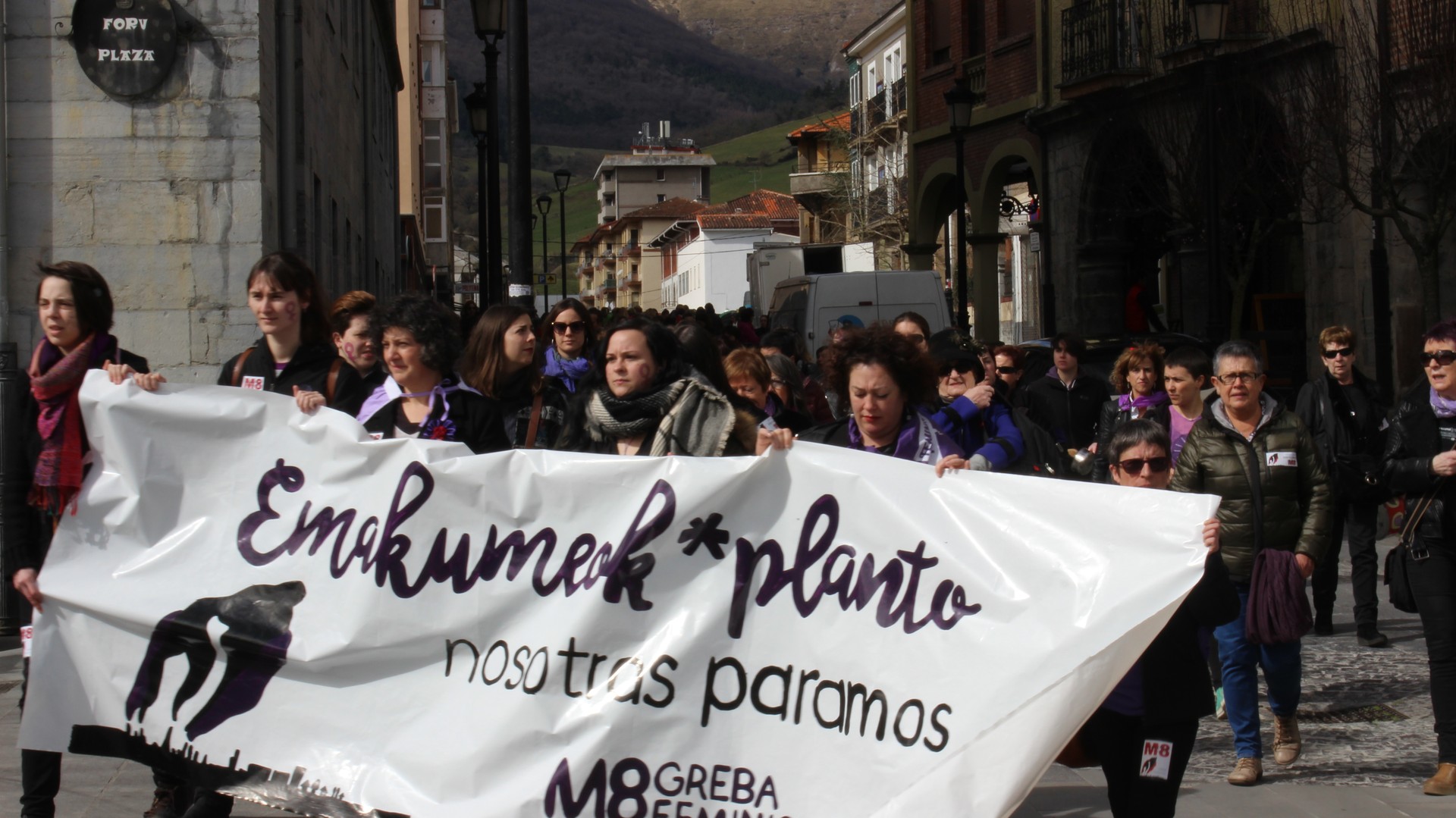 Agerraldia eta kalejira egingo ditu Mugimendu Feministak larunbatean