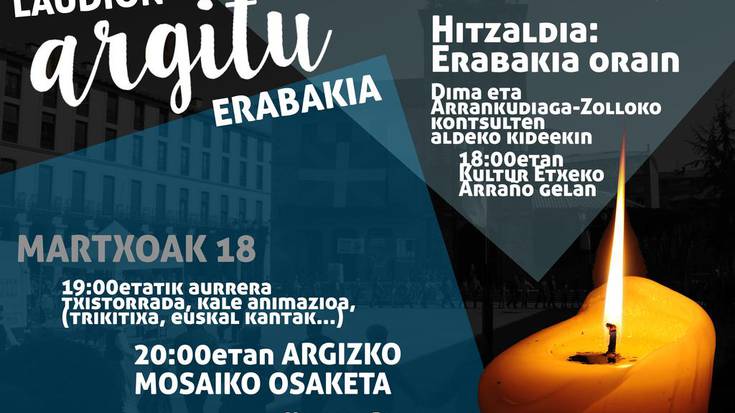 Hitzaldia: Argitu erabakia