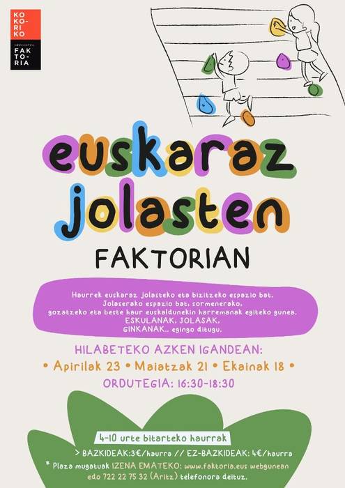 Faktorian euskaraz jolasten