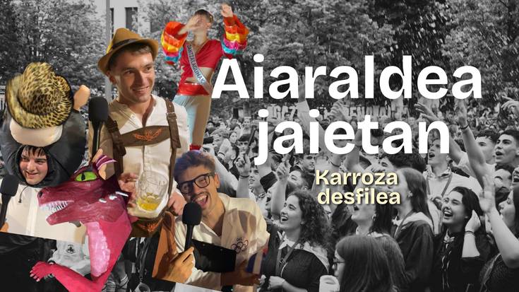 Amurrioko karrozen desfileak utzitakoak, barrutik kontatuta