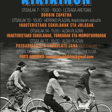 Inauterietako eskulanak, torradak eta momotxorroak