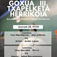Goxua III. txapelketa herrikoia