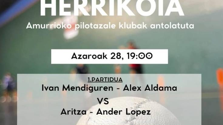 Goxua III. txapelketa herrikoia