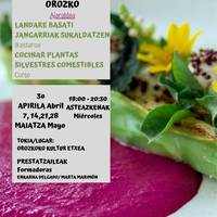 Landare basati jangarriak kozinatzeko ikastaroa