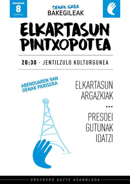 Elkartasun pintxopotea
