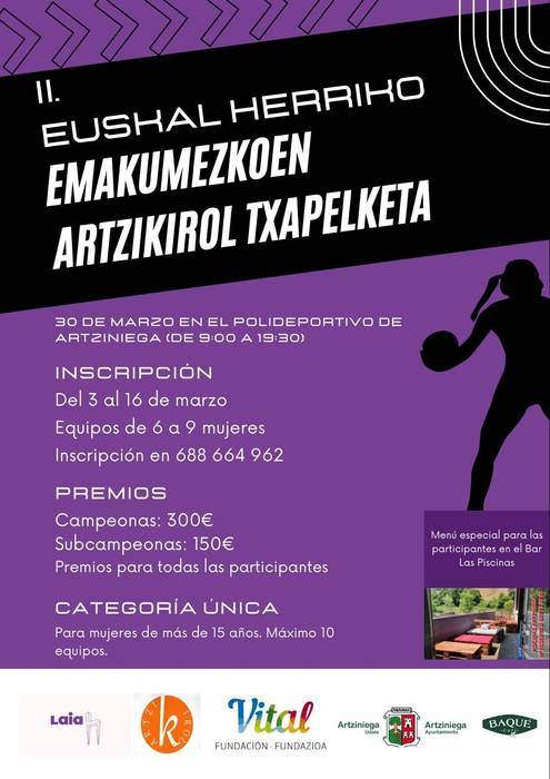 II. Euskal Herriko Emakumezkoen Artzikirol Txapelketa
