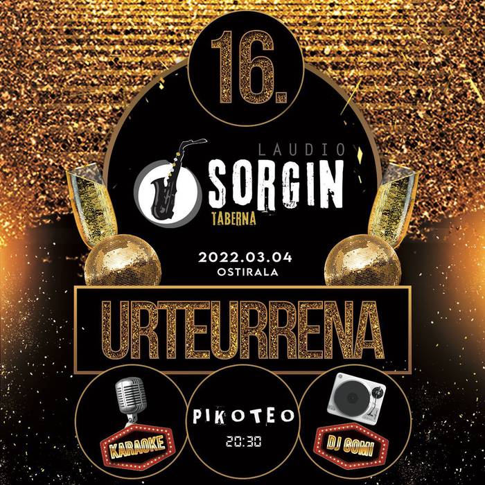 Sorgin Tabernaren XVI. urteurrena