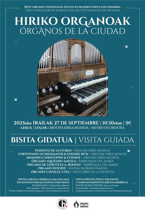 Hiriko organoak ezagutzeko bisita gidatua