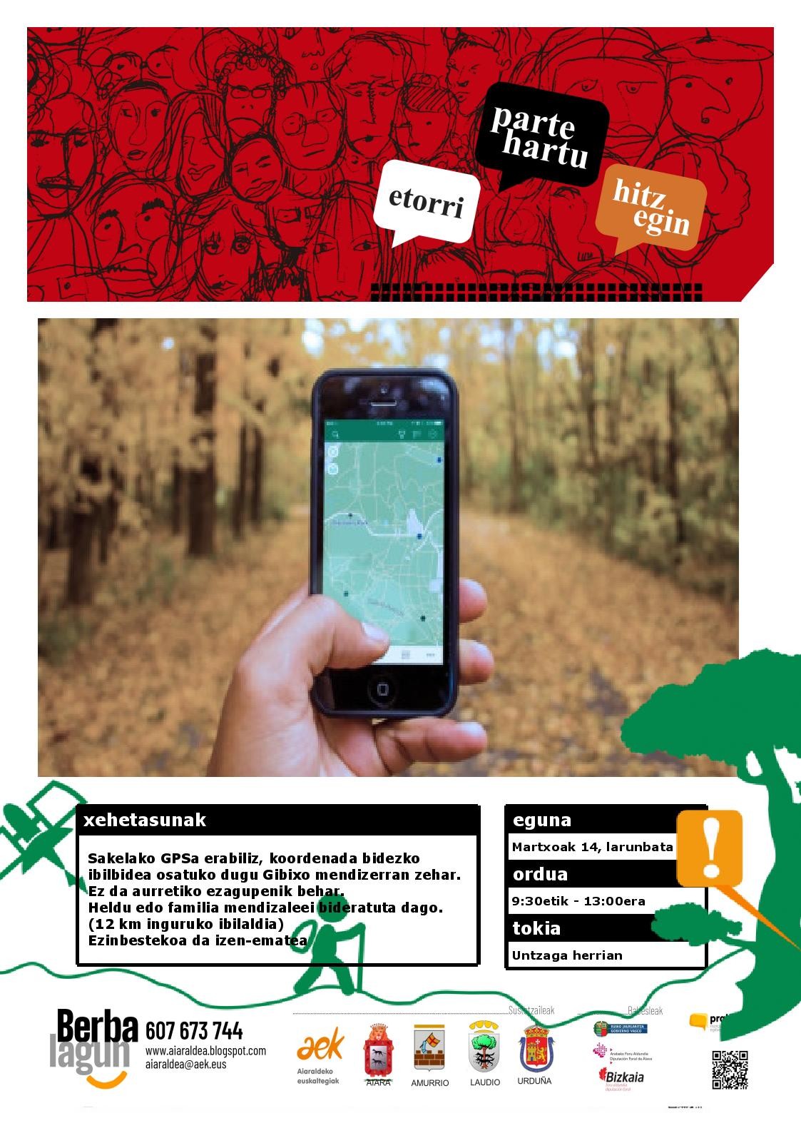 Gps ibilaldia Gibixon