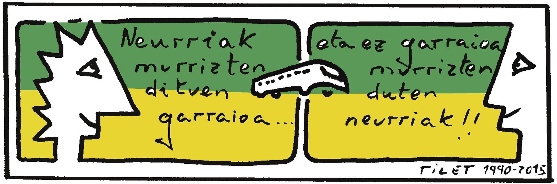 KOMIKIA: Garraioaren neurriak