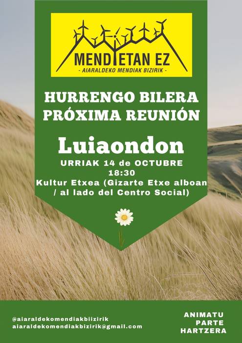 Aiaraldeko Mendiak Bizirik bilera