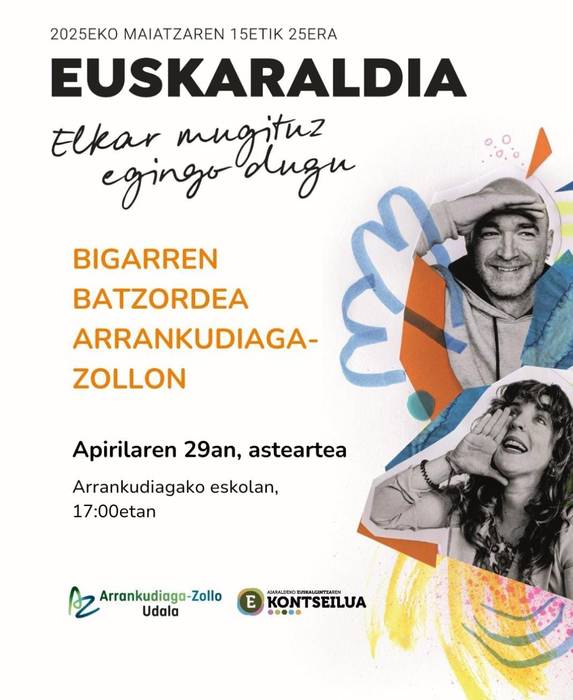 Euskaraldiaren bigarren batzordea Arrankudiaga-Zollon