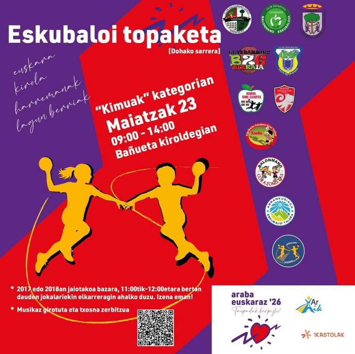 Eskubaloi topaketa kimu kategorian