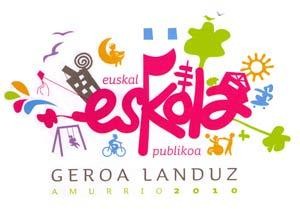 Euskal Eskola Publikoaren 19. Jaiaren irudia aurkeztu dute Amurrion 