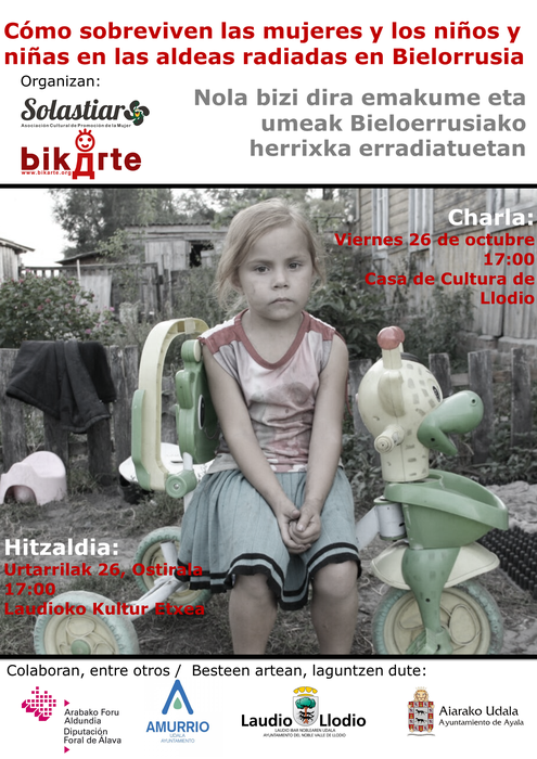 "Nola bizirauten duten umeek eta emakumeek Bielorrusiako herri erradiatuetan"