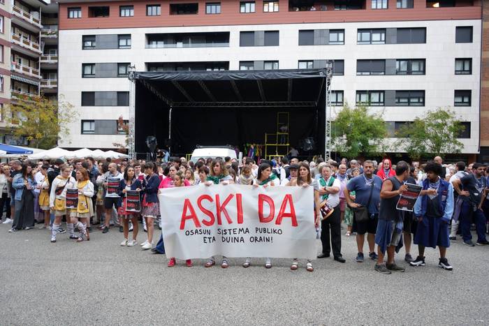 Osakidetzaren aldaketa integrala eskatu du Laudioko EH Bilduk