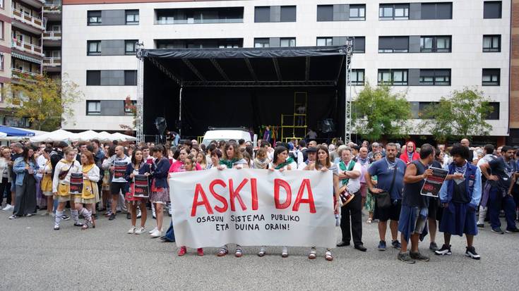 Osakidetzaren aldaketa integrala eskatu du Laudioko EH Bilduk