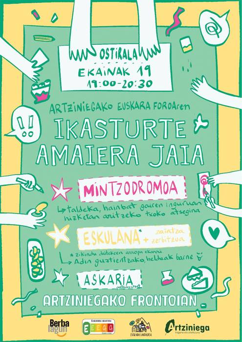 Artziniegako Euskara Foroaren ikasturte amaiera jaia