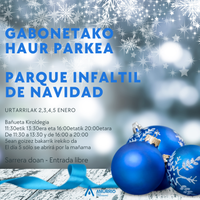 Gabonetako haur parkea Amurrion